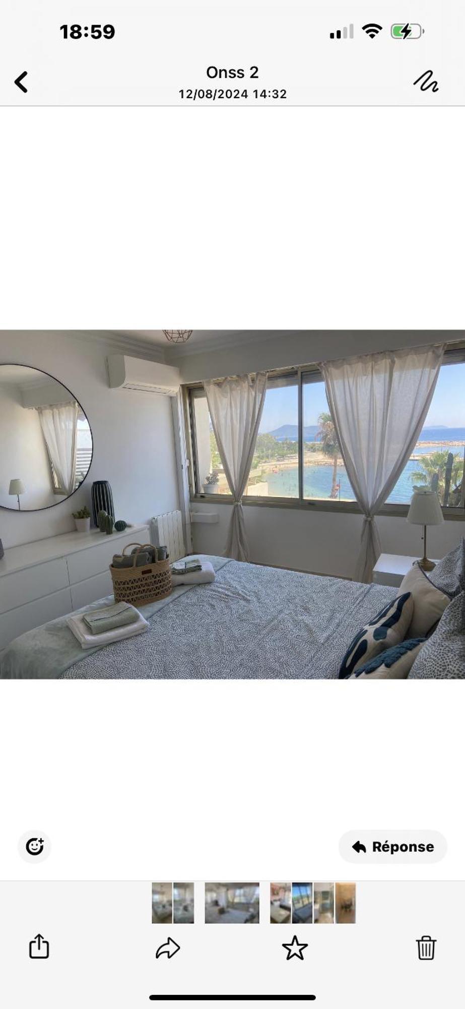 Appartement Panoramique Sur Mer Toulon Extérieur photo